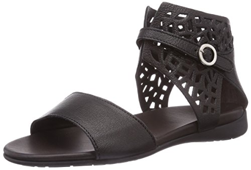 Comprar Think JAEH - Sandalias de vestir de cuero para mujer, color negro, talla 41 al mejor precio