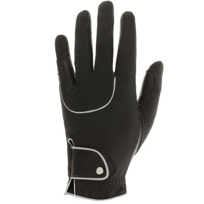 Comprar Guantes de equitación PRO'LEATHER negro adulto FOUGANZA al mejor precio