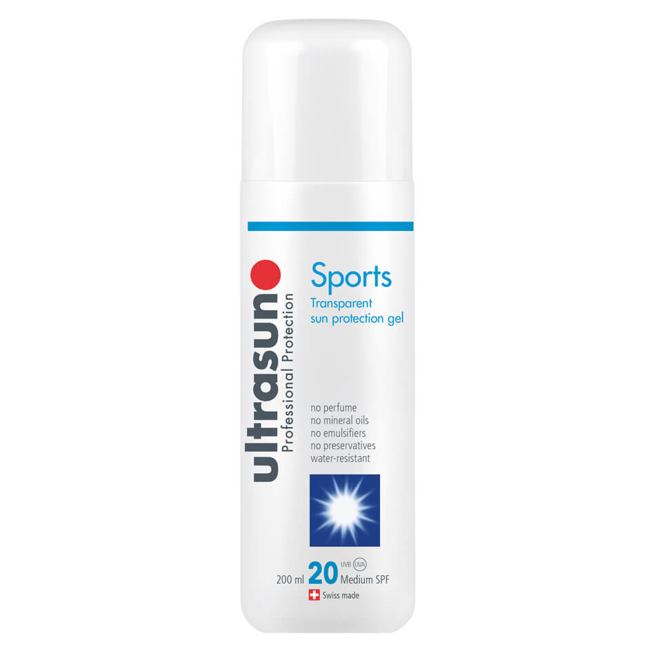 Comparar mejores precios Gel resistente al agua Sports SPF20 de Ultrasun (200 ml) con descuentos Comprar Gel resistente al agua Sports SPF20 de Ultrasun (200 ml) al mejor precio