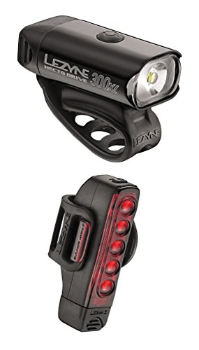 Comprar Lezyne Hecto Drive 300 XL - Set luces a pilas - negro 2016 al mejor precio