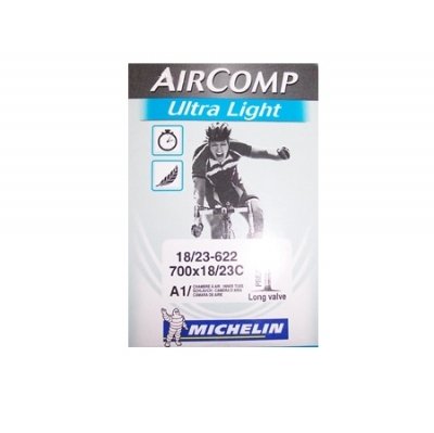 Comprar Michelin AIRCOMP ULTRALIGHT CARRETERA - Camara de bicicleta ultra 700x18-23c valvula 52 mm al mejor precio