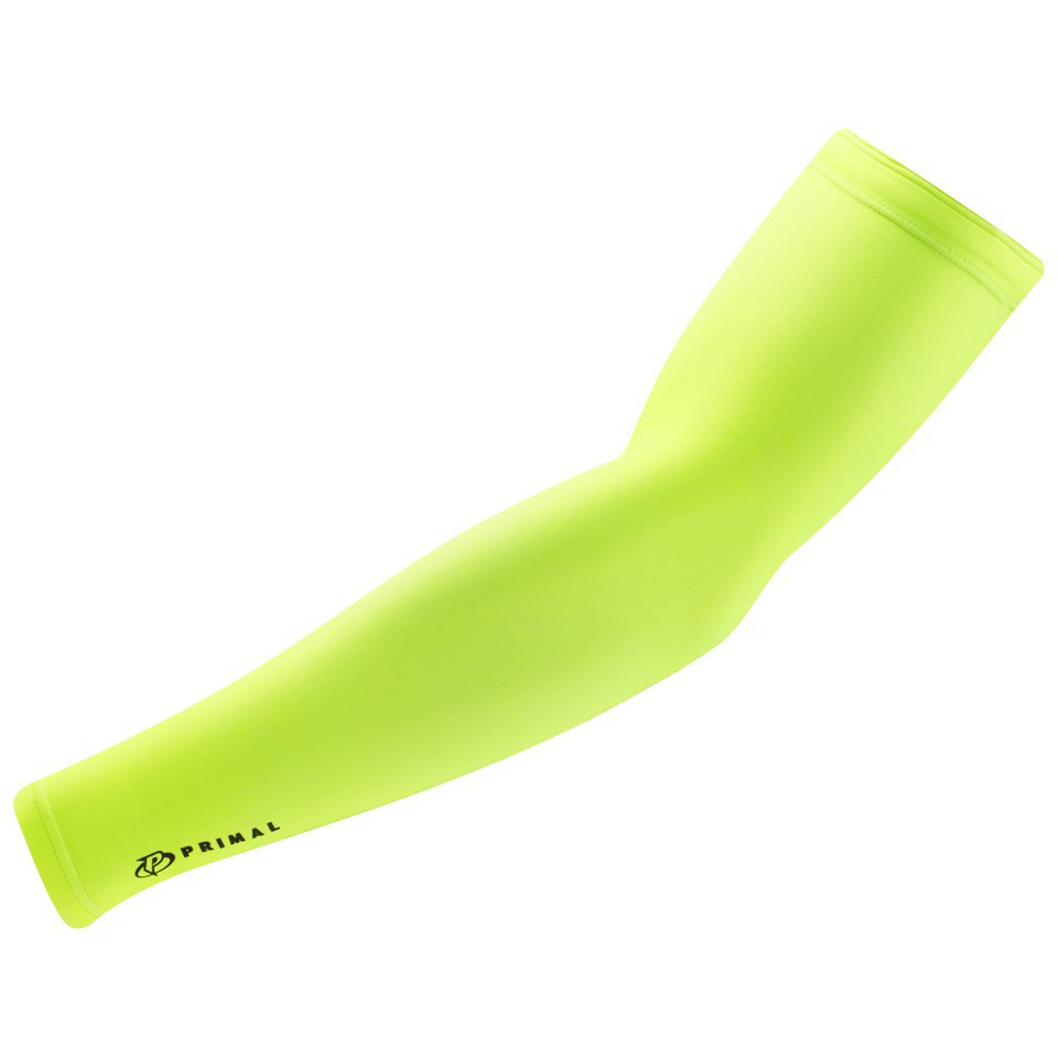 Comprar Primal HiViz Thermal Arm Warmers - Yellow - M al mejor precio