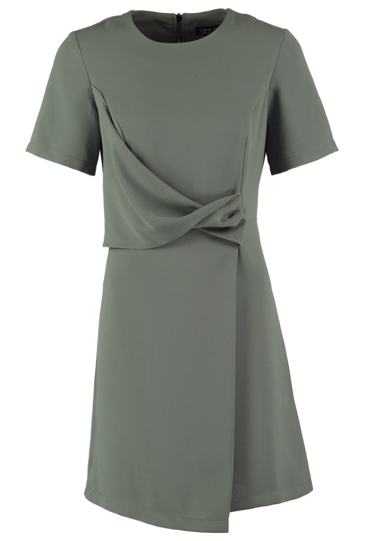 Comprar Topshop Vestido informal khaki al mejor precio
