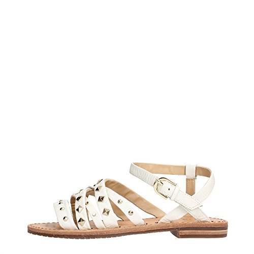 Comprar Geox D5275E00043 Sandalia Mujer Cuero Blanco 35 al mejor precio