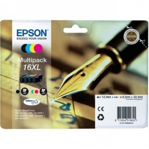 Comprar EPSON 16XL MULTIPACK Original ref. T1636EPSON 16XL MULTIPACK Original ref. T1636 al mejor precio