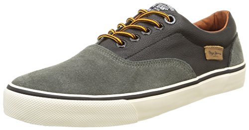 Comprar Pepe Jeans Harry Basic - Zapatillas de deporte para hombre gris Gris (962Factory Grey) 44 al mejor precio