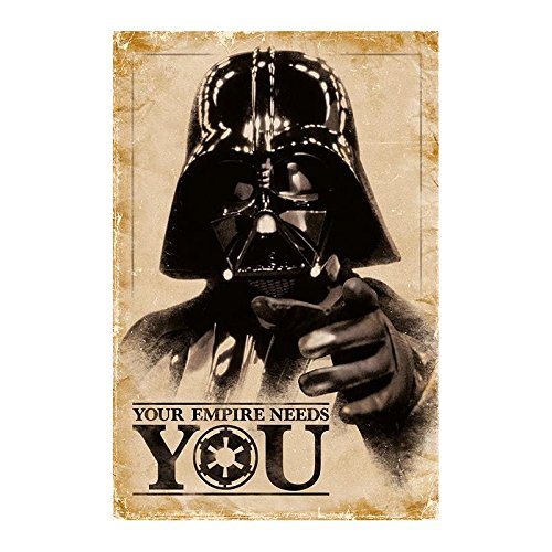 Comprar Maxi Poster Darth Vader Tu Imperio te necesita al mejor precio