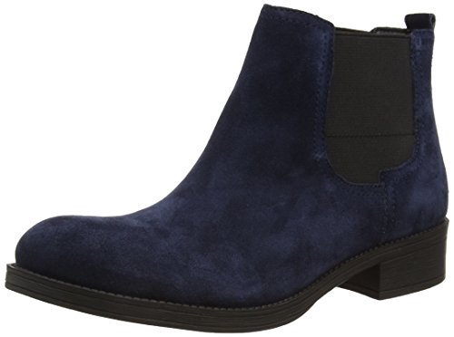 Comprar ESPRIT Cezanne TG - botines chelsea de cuero mujer, color azul, talla 40 al mejor precio