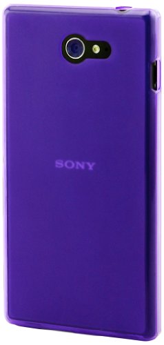 Comprar Made for Xperia SESKI0044 - Funda minigel para Sony Xperia M2, lila al mejor precio