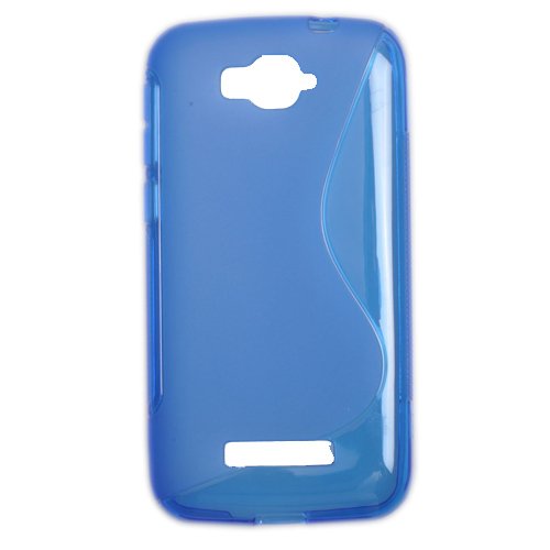 Comprar Bluetrade BT-TPU-ALC7L - Funda TPU S para Alcatel C7 One Touch Pop, color azul al mejor precio