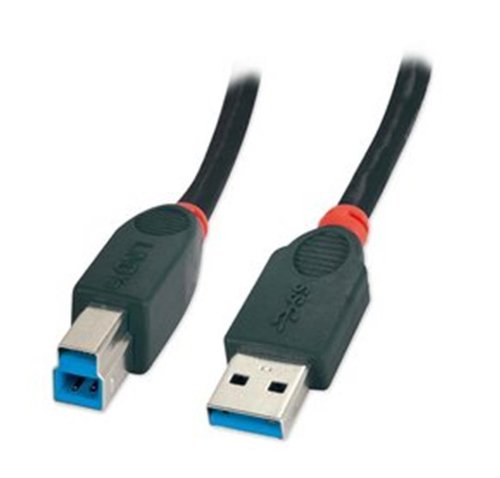 Comprar Lindy 31461 - Cable premium USB 3.0 tipo A a tipo B, 1 m, color negro al mejor precio