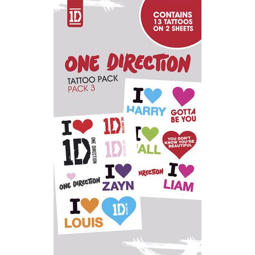Comprar Tattoo One Direction I Love al mejor precio