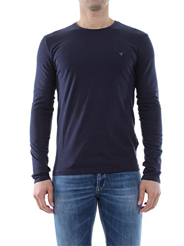 Comprar GUESS M44I04J1300 BLU NAVY T-SHIRT MANGA LARGA Hombre BLU NAVY L al mejor precio
