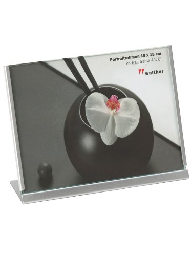 Comprar Walther Studio Line 10 x 15 de fotos horizontal metal, color plateado al mejor precio