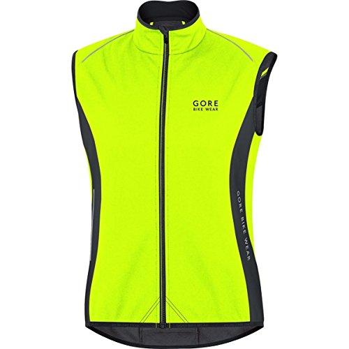 Comprar Gore Bike Wear Power Windstopper Soft Shell Thermo - Chaleco para hombre, color amarillo / negro, talla XXL al mejor precio