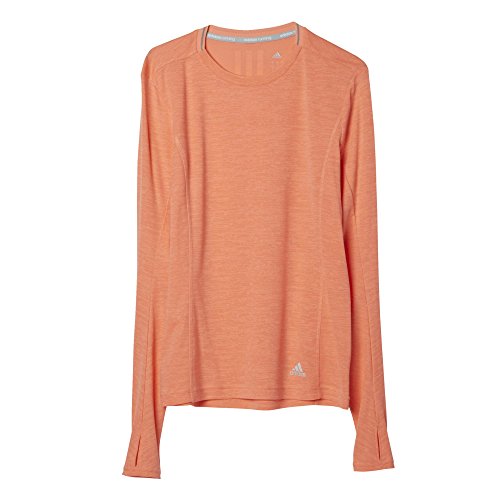 Comprar adidas SN L-S W - Camiseta para mujer, color naranja, talla S al mejor precio