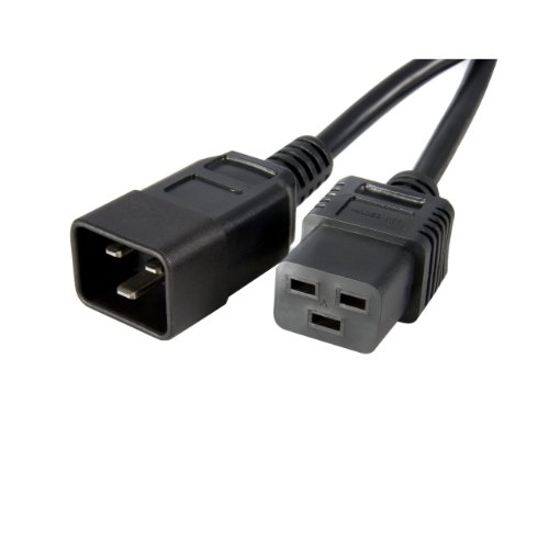 Comprar StarTech.com Computer Power Cord - Cable (C20 coupler, Macho/hembra, 3m, 470g) Negro al mejor precio