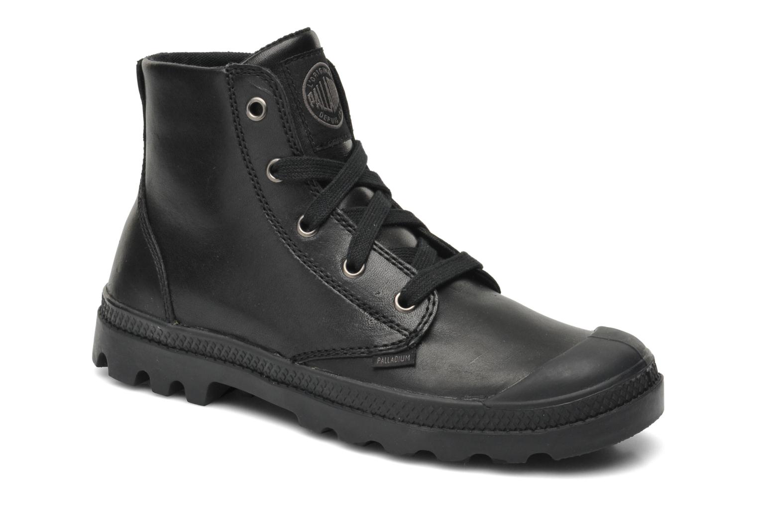 Comprar Pampa hi leather w by Palladium Negro al mejor precio