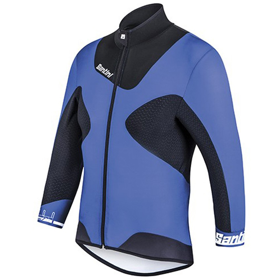 Comprar Santini Photon 2.0 Aero Short Sleeve Jersey - Blue - XL al mejor precio