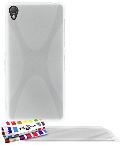 Comprar Muzzano F868370 - Funda para Sony Xperia Z3, incluye 3 protecciones de pantalla, transparente al mejor precio