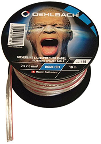 Comprar OEHLBACH Silverline Speacker Cable - cables de audio (Transparente) al mejor precio