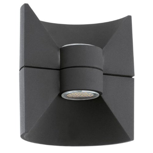 Comprar Eglo REDONDO - iluminación al aire libre (Pared, Antracita, Aluminio, LED, 2.5W, 5W) al mejor precio