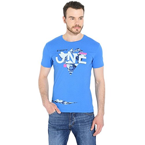 Comprar Guess - Camiseta - para hombre azul Small al mejor precio