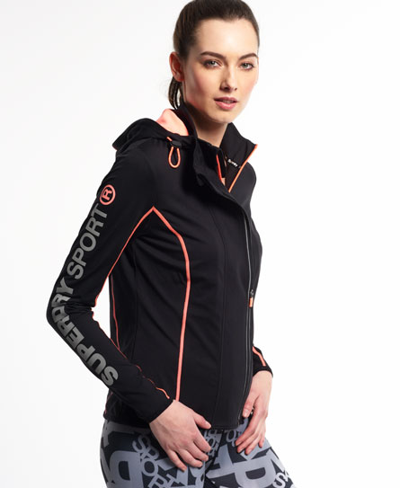 Comprar Sudadera con capucha y cremallera Gym Tech Panelled al mejor precio