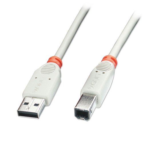 Comprar Lindy 31645 - Cable profesional USB 2.0 Tipo A macho a Tipo B macho - 2m, gris al mejor precio