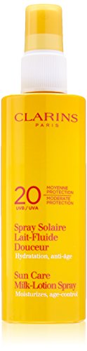 Comprar CLARINS SUN spray solaire lait fluide SPF20 150 ml al mejor precio