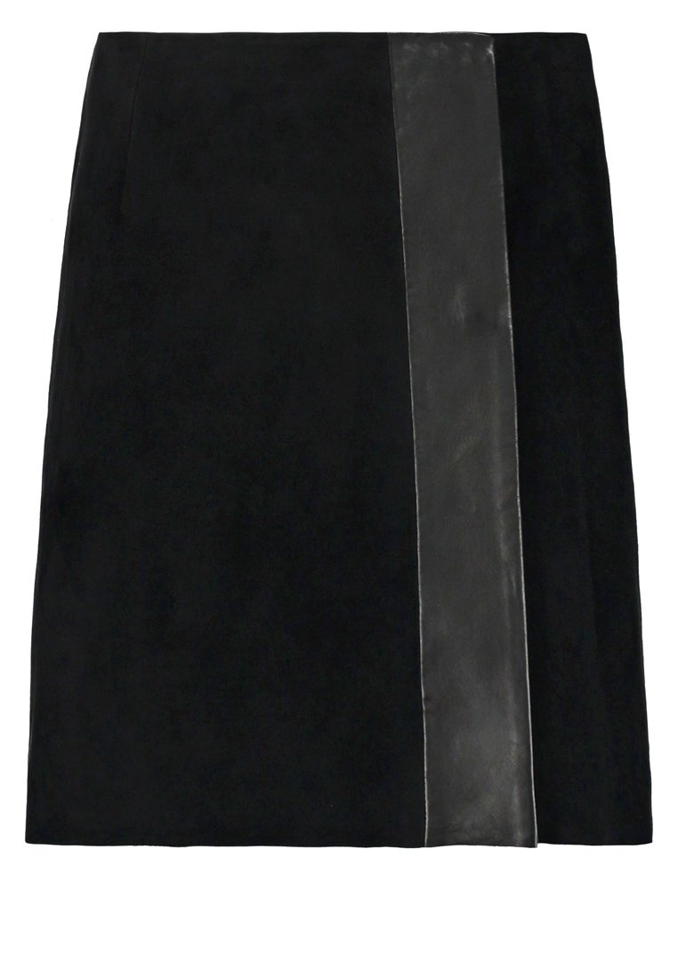 Comparar mejores precios Sportmax Code ZENA  Falda de cuero schwarz con descuentos Comprar Sportmax Code ZENA  Falda de cuero schwarz al mejor precio