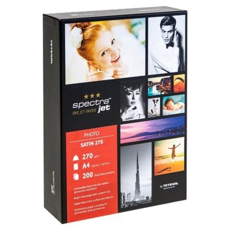 Comprar Tetenal 130223 - Papel fotográfico (A4, Satén, Negro) al mejor precio