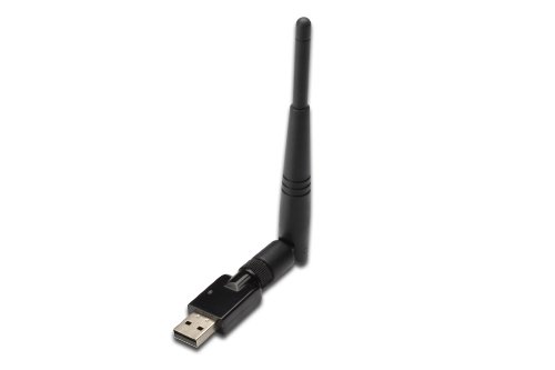 Comprar Digitus DN-70543 - Adaptador de red con antena (USB, WLAN, 300 Mbit/s), negro al mejor precio
