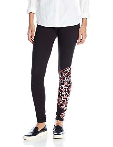 Comprar Desigual, BLUEVILLE LEGGIN - Leggings para mujer, color negro, talla XL al mejor precio