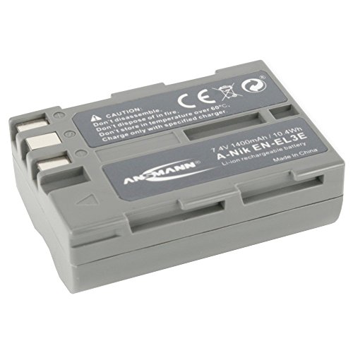 Comprar Ansmann 5044073 - A-Nik EN EL 3e Li-Ion, batería 7,4V/1400mAh para cámara digital de fotos Nikon al mejor precio