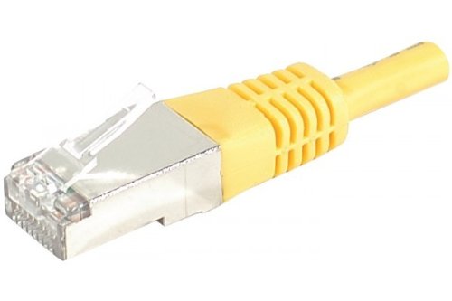 Comprar Dexlan - Cable de red RJ45 (SSTP, cat. 6, 0,7 m), color amarillo al mejor precio