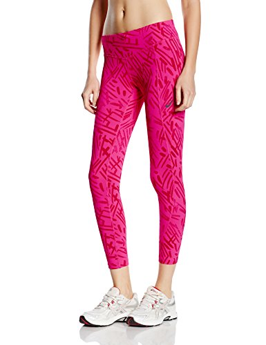 Comprar Asics mujeres gráfico 7/8 medias, mujer, color Rosa - Pink Glow Palm, tamaño large al mejor precio