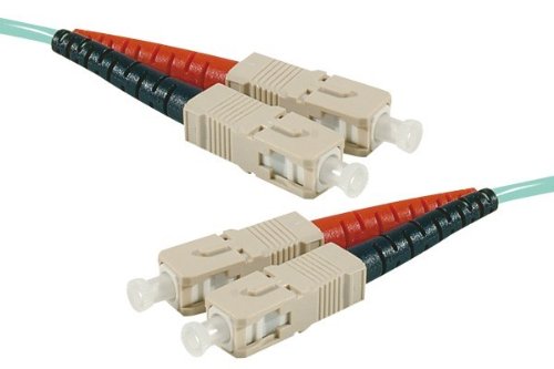 Comprar Dexlan - Cable de fibra óptica dúplex (50/125, SC-SC, OM3, LSZH, 1 m), color azul al mejor precio