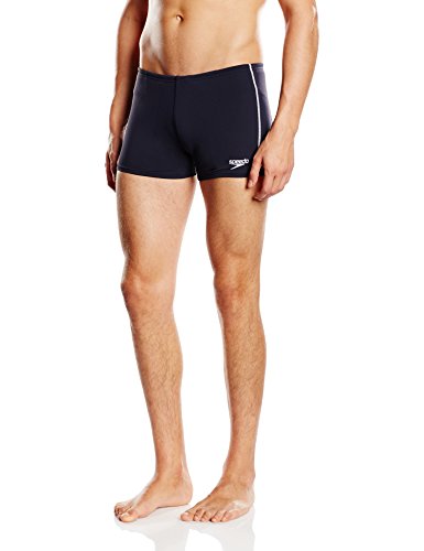 Comprar Speedo Badehose Essential Classic Aquashorts - Traje de baño, Azul marino, 80 (Tamano del fabricante: 32