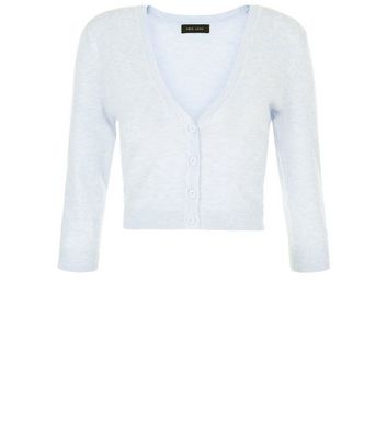 Comprar Pale Blue Cropped Cardigan al mejor precio