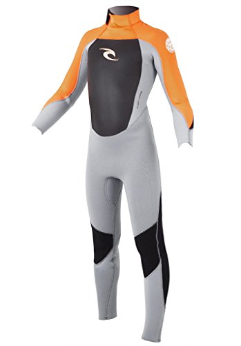 Comprar Rip Curl Junior Dawn Patrol 4/3mm GBS Steamer Wetsuit Back Zip Orange WSM4BB Age / Size - 6 Years al mejor precio