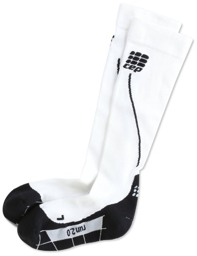 Comprar CEP Strumpf Progressive+ Run Socks 2.0 - Calcetines, color blanco / negro, talla IV al mejor precio