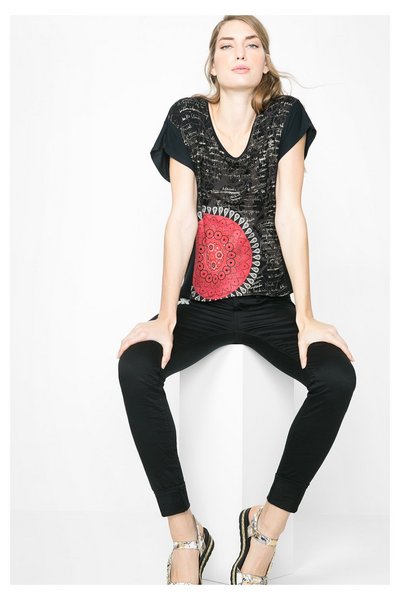 Comprar Desigual - Mujer - Camiseta oversize de manga corta - Lucas - Size S al mejor precio