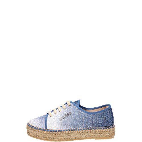 Comprar Guess Glitter Fabric - Zapatillas de Material Sintético para mujer Azul azul 40 al mejor precio