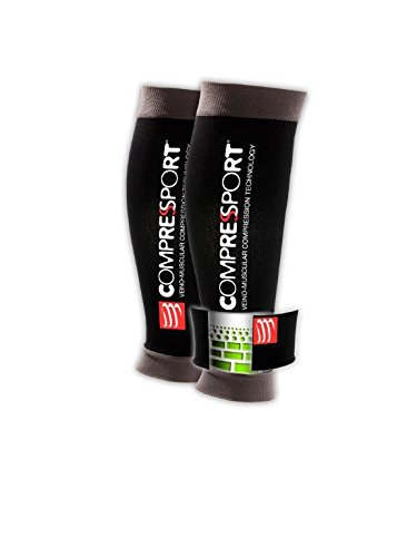 Comprar Compressport Calf R2 - Calentadores de brazos de running para hombre, color negro, talla L al mejor precio
