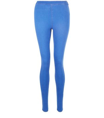 Comprar Teens Blue Zip Side Jeggings al mejor precio