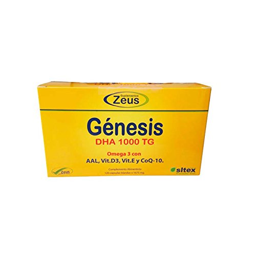 Comprar Genesis Dha Tg 1000 Omega-3 120 Cápsulas Zeus al mejor precio