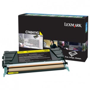 Comprar C748h1yg: tóner amarillo original lexmark - 10000 páginas al mejor precio