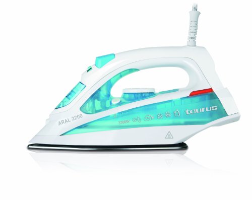 Comprar Taurus Aral 2200 - Plancha de vapor, 2200 W, golpe máximo 80 g/min, sistema antical, auto limpieza, planchado vertical al mejor precio