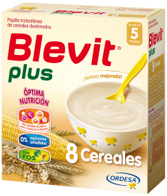 Comprar Papilla Blevit Plus 8 Cereales Bifidus 600 g. al mejor precio